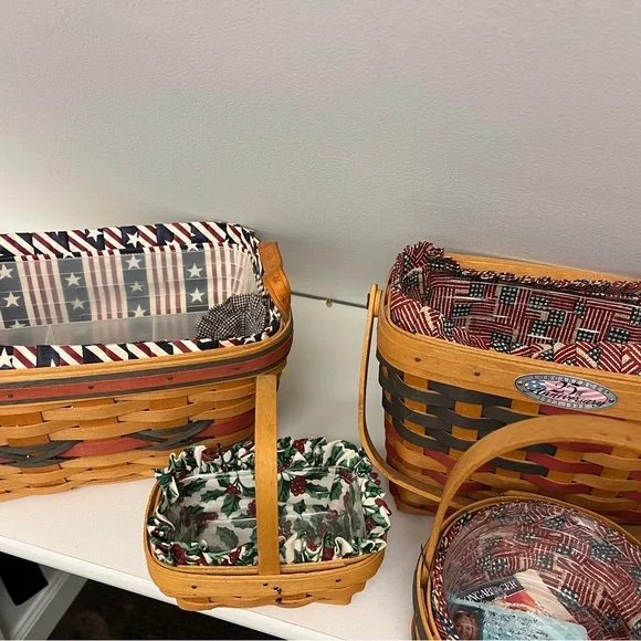 Longaberger basket bundle - Picture 2 of 5